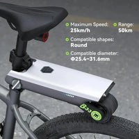 P.Wheel 200W Portable Bike Power Assist E-Bike Conversion Kit – 2kg Lightweight Seatpost Motor, 50km Range, Smart App Control & 30-Sec Install