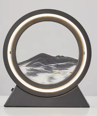Moving Sand Art Landscape Table Lamp