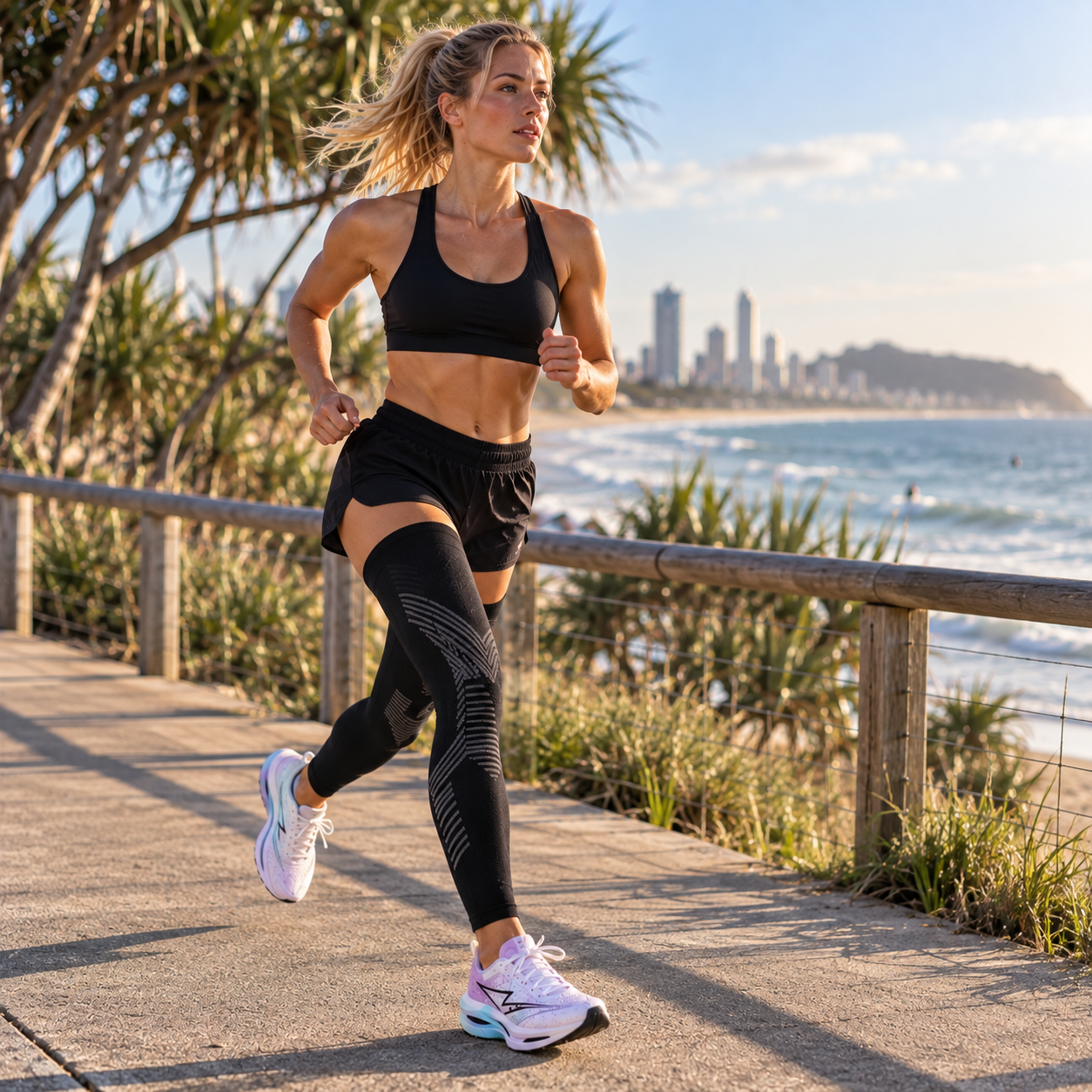 Shift Compression Sleeves for Knees & Legs