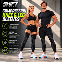 Shift Compression Sleeves for Knees & Legs