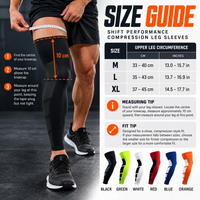 Shift Performance Compression Leg Sleeves (Pair)